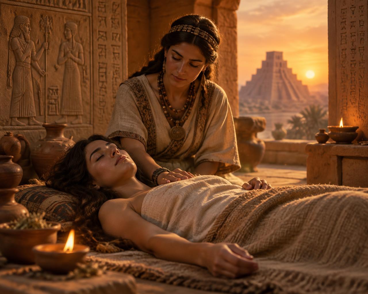 ChiroTrance — achtsame Berührung in tiefer Trance, inspiriert von der über 5000 Jahre alten sumerischen Heiltradition